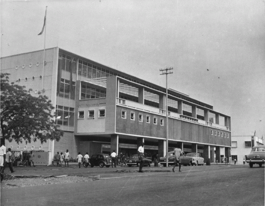 The Accra Kingsway Departmental Store building in the hey days